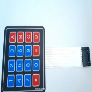 Teclado Matricial De Membrana 4×4 para Arduino