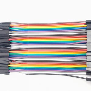 Pack De 40 Cables Jumper Macho y Hembra x 10cm